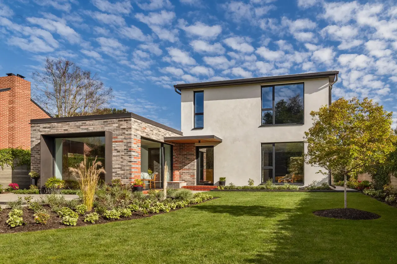 Modern UK semi-detached home with new windows